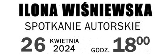 Ilona Wiśniewska spotkanie autorskie